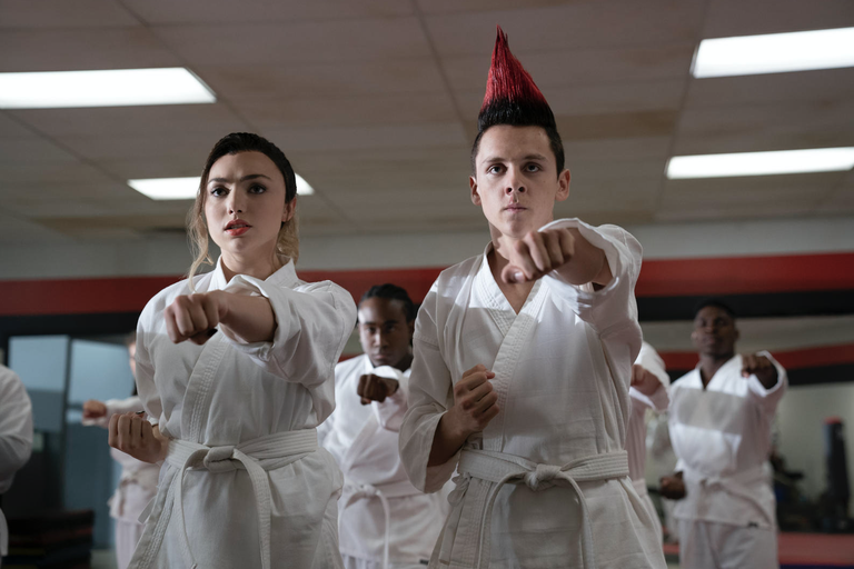 Imagens da Terceira Temporada de Cobra Kai, da Netflix