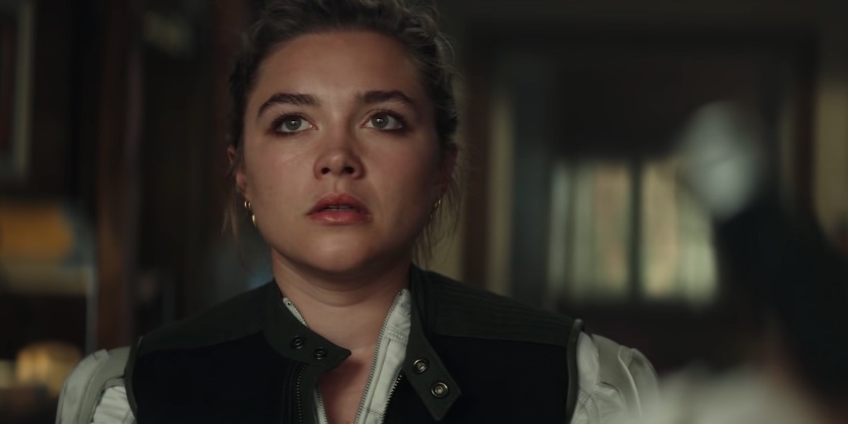 Florence Pugh como Viúva Negra