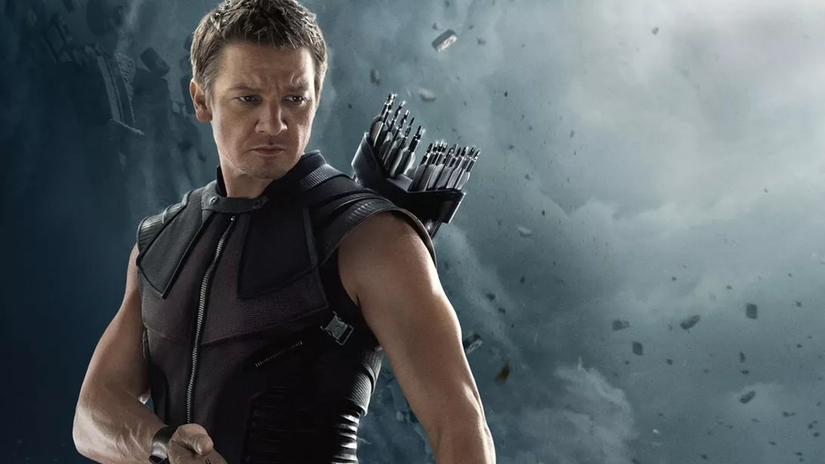 Jeremy Renner como Gavião Arqueiro