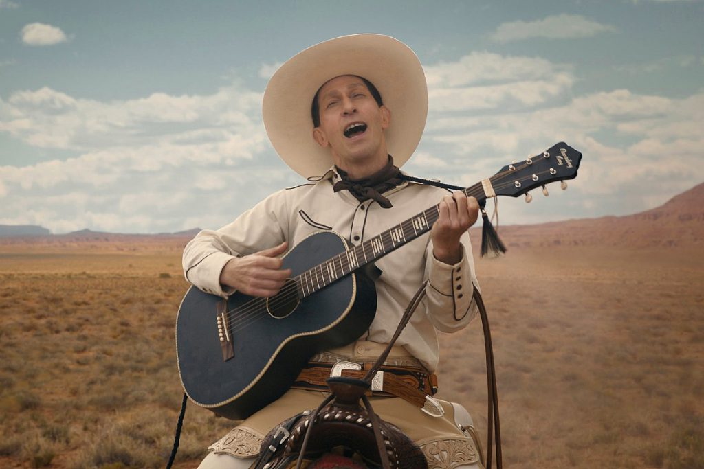 Cena da história The Ballad of Buster Scruggs no filme de mesmo nome (Imagem: Divulgação/Netflix)