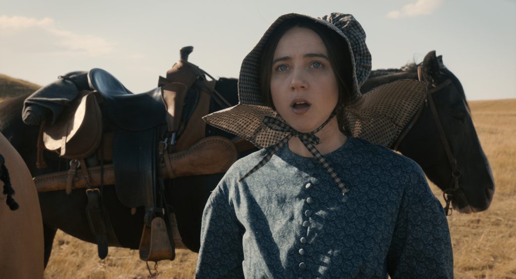 Cena da história The Gal who Got Rattled no filme A balada de Buster Scruggs (Imagem: Divulgação/Netflix)