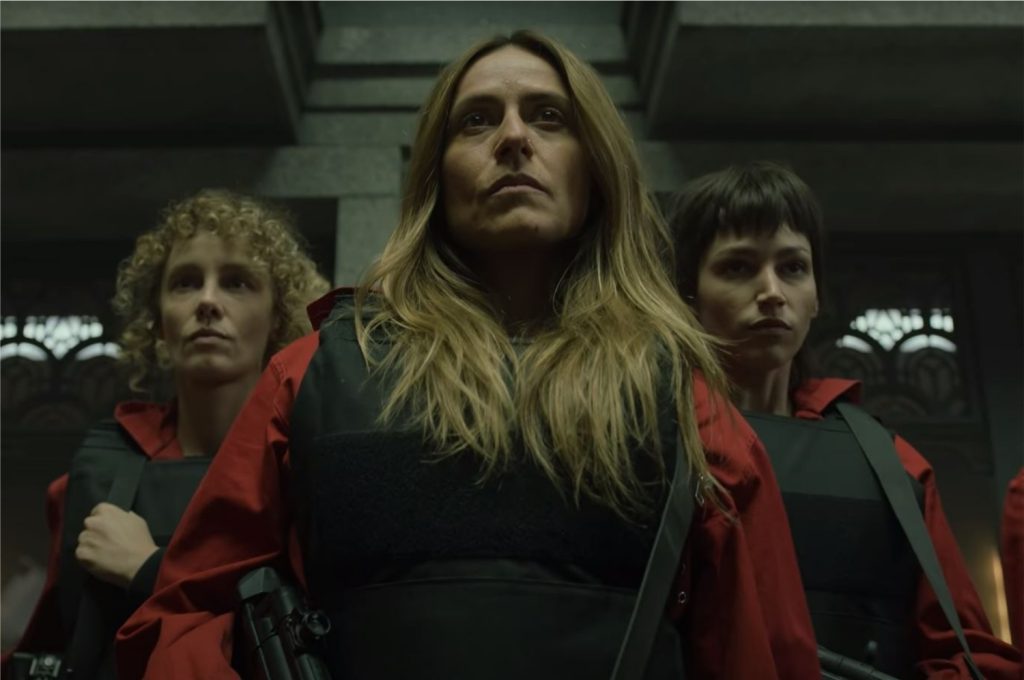 Cena do trailer do Volume 1 da Parte 5 de La Casa de Papel (Imagem: Divulgação/Netflix)