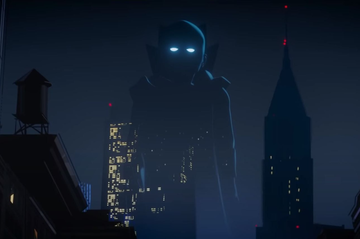 Uatu, O Vigia, em cena do trailer de What if...? (Imagem: Reprodução/Marvel Studios)