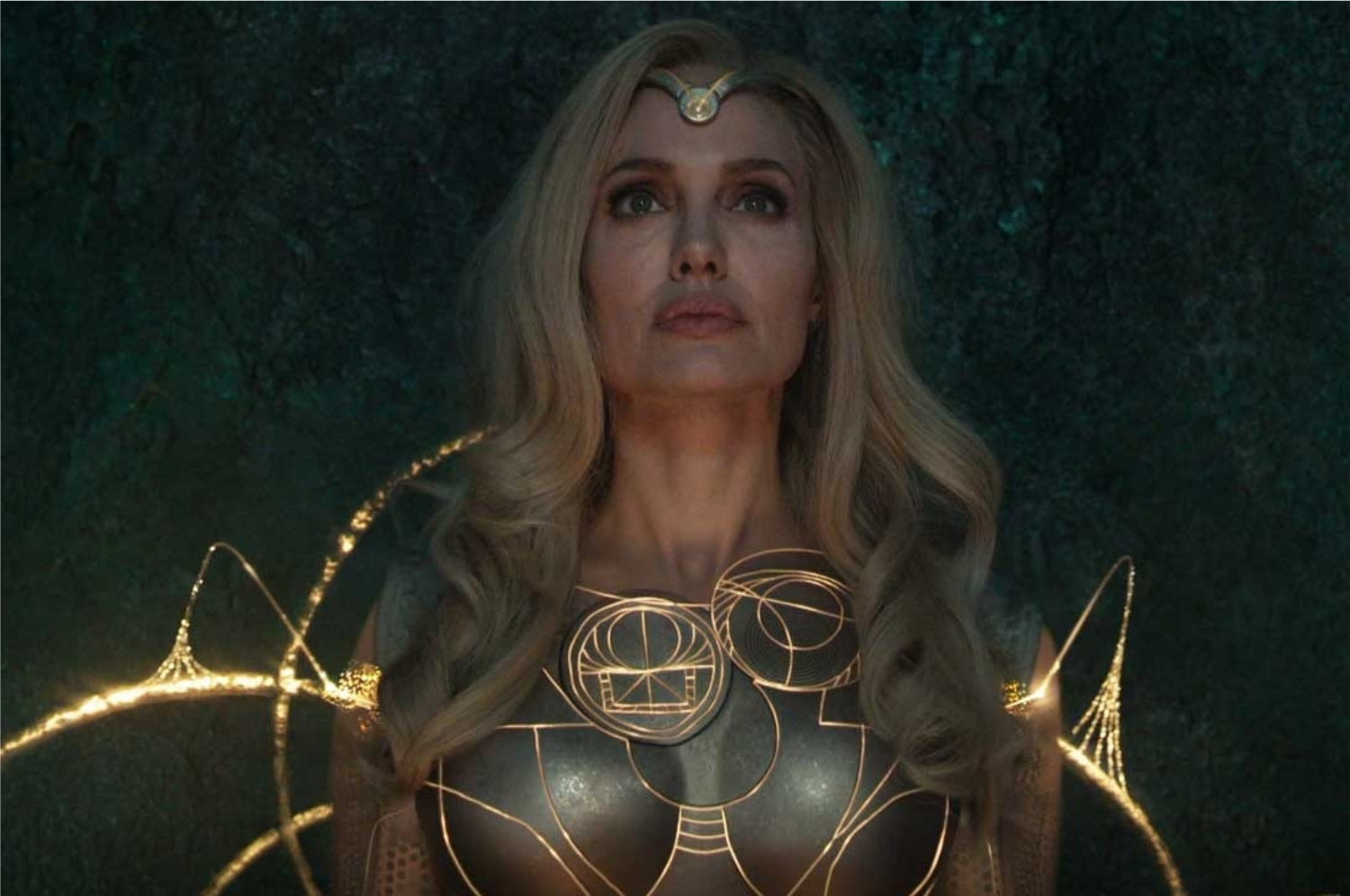 Angelina Jolie como Thena em Eternos (Imagem: Divulgação/Marvel Studios)