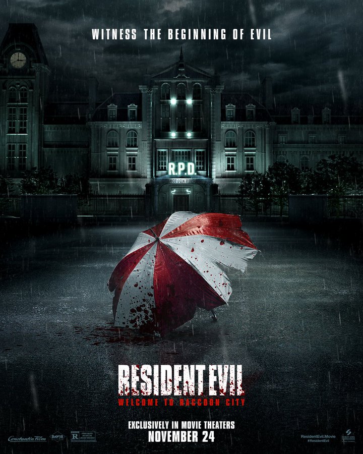 Pôster oficial de Resident Evil: Bem Vindo a Raccoon City (Imagem: Divulgação/Sony Pictures)