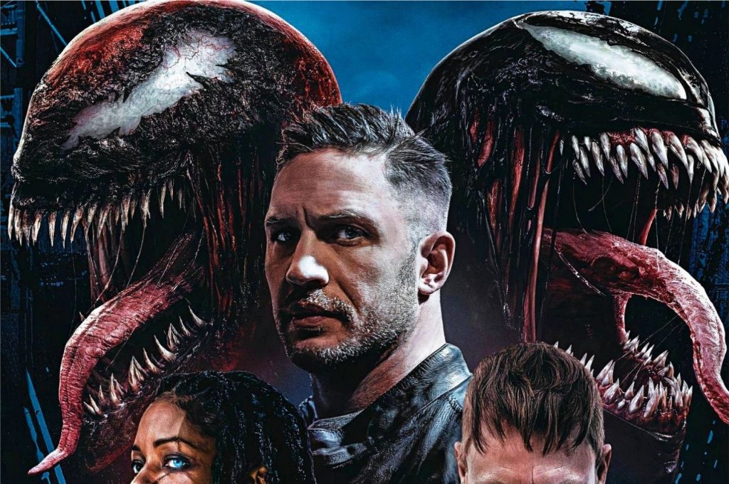 Parte do pôster oficial de Venom 2: Tempo de Carnificina (Imagem: Divulgação/Sony Pictures Releasing)