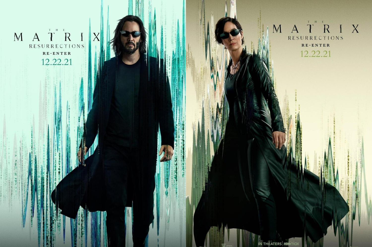 Matrix Resurrections ganha quatro novos pôsteres com foco em personagens (Imagem: Divulgação/Warner Bros. Pictures)