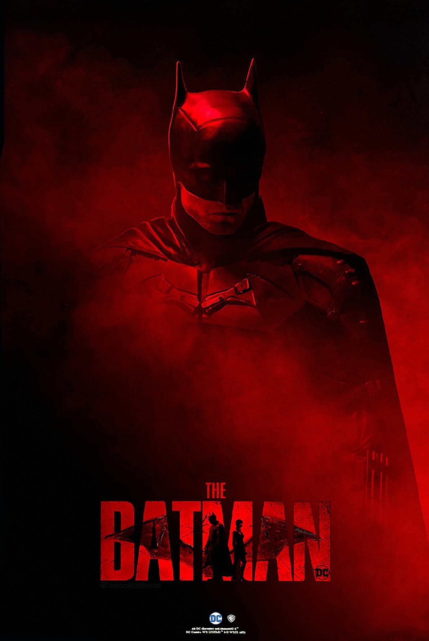 The Batman: Robert Pattinson ganha destaque em novo pôster promocional do filme (Imagem: Divulgação/Warner Bros. Pictures).