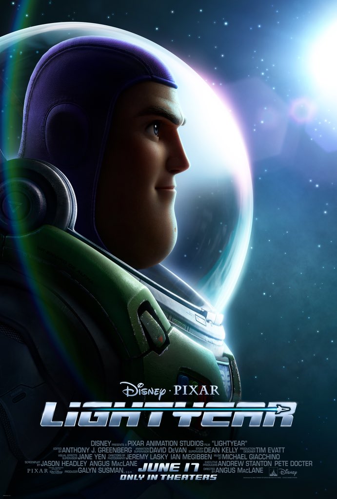 Pôster oficial de "Lightyear"