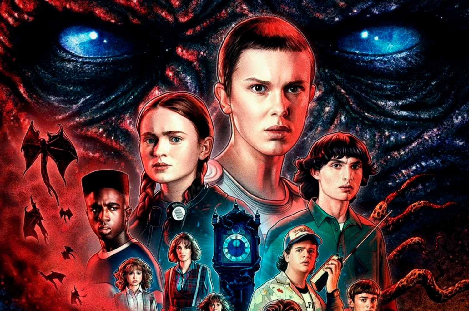 Stranger Things: Nova criatura atormenta Hawkins em 4ª temporada da série original (Imagem: Divulgação/Netflix).