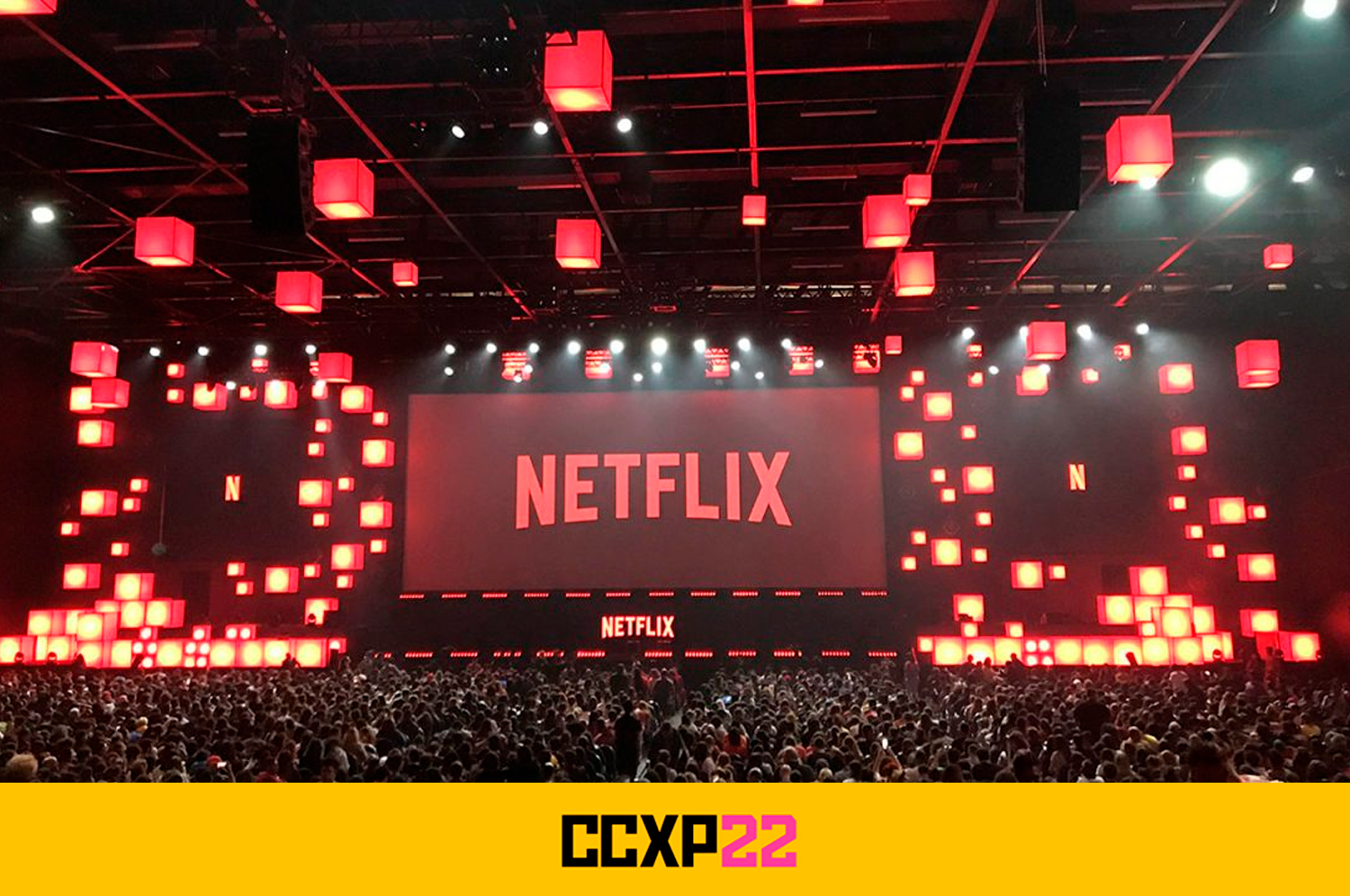 CCXP22: Netflix Painel da plataforma de streaming acontecerá no próximo sábado (3).