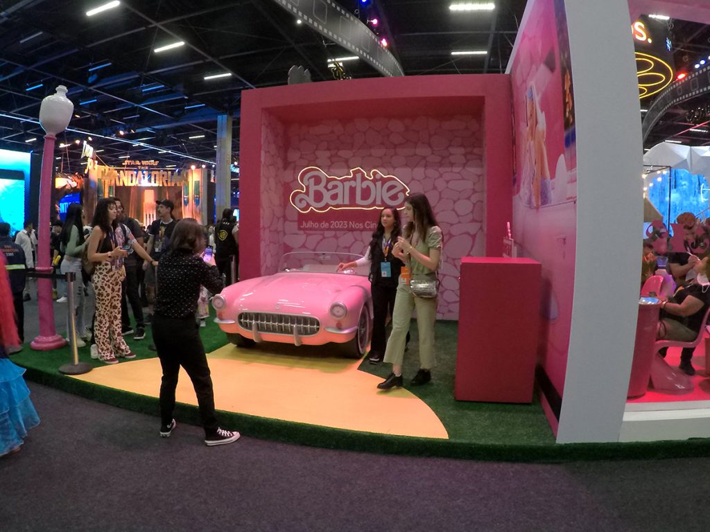 Carro da Barbie na CCXP22