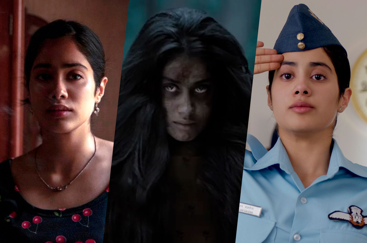 Janhvi Kapoor interpreta papeis diversos em filmes disponíveis no streaming (Imagem: Divulgação/Netflix).