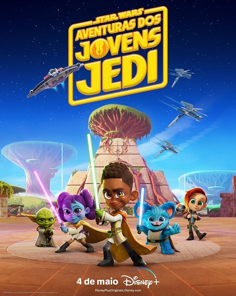 Pôster de Aventuras dos Jovens Jedi (Divulgação / Lucasfilm)