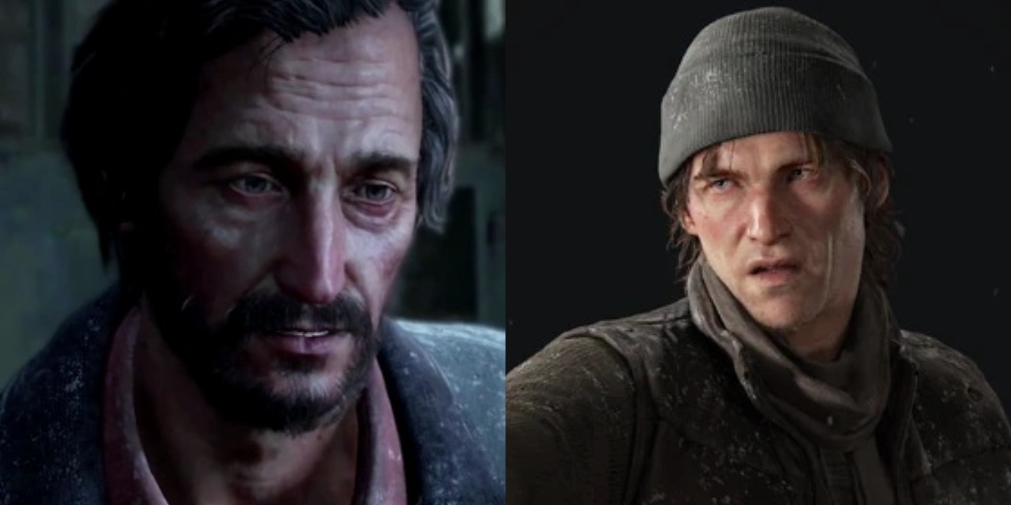 David e James no jogo The Last of Us (Reprodução / Sony)