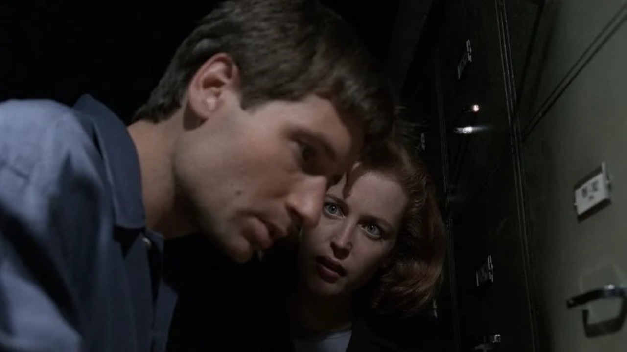 Fox Mulder (David Duchovny) e Dana Scully (Gillian Anderson) em Arquivo X (Reprodução)