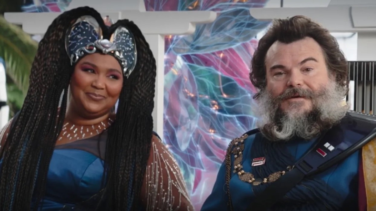 Lizzo e Jack Black em The Mandalorian (Reprodução / Disney+)