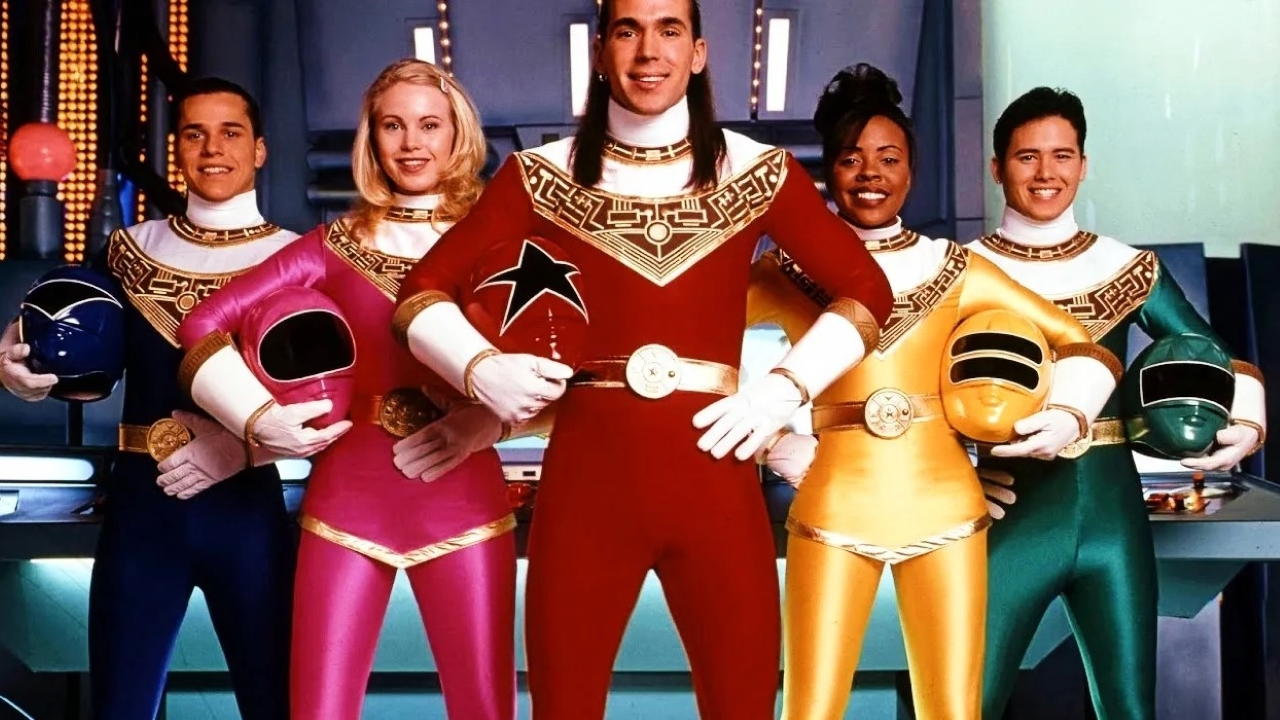 Elenco de Power Rangers Zeo (Divulgação)