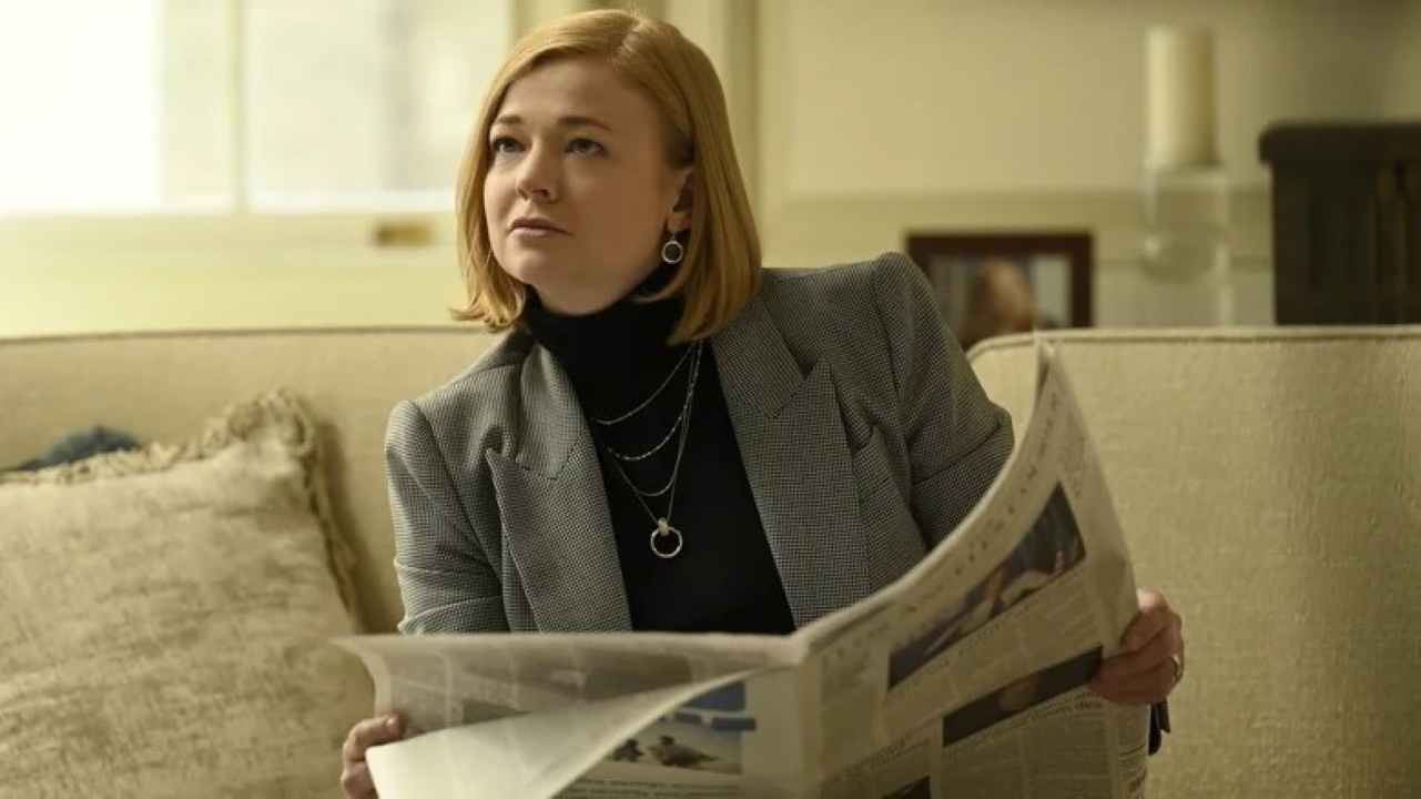 Sarah Snook como Shiv em Succession (Reprodução / HBO)