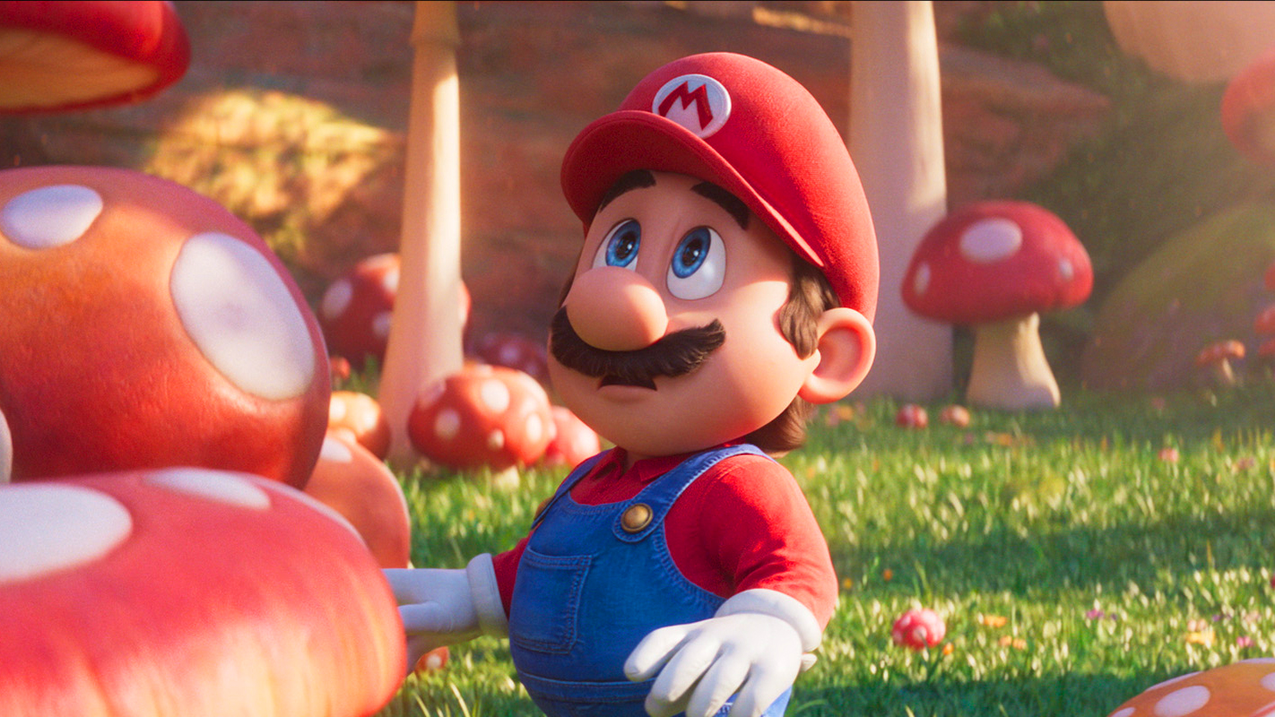 Mario em Super Mario Bros. O Filme