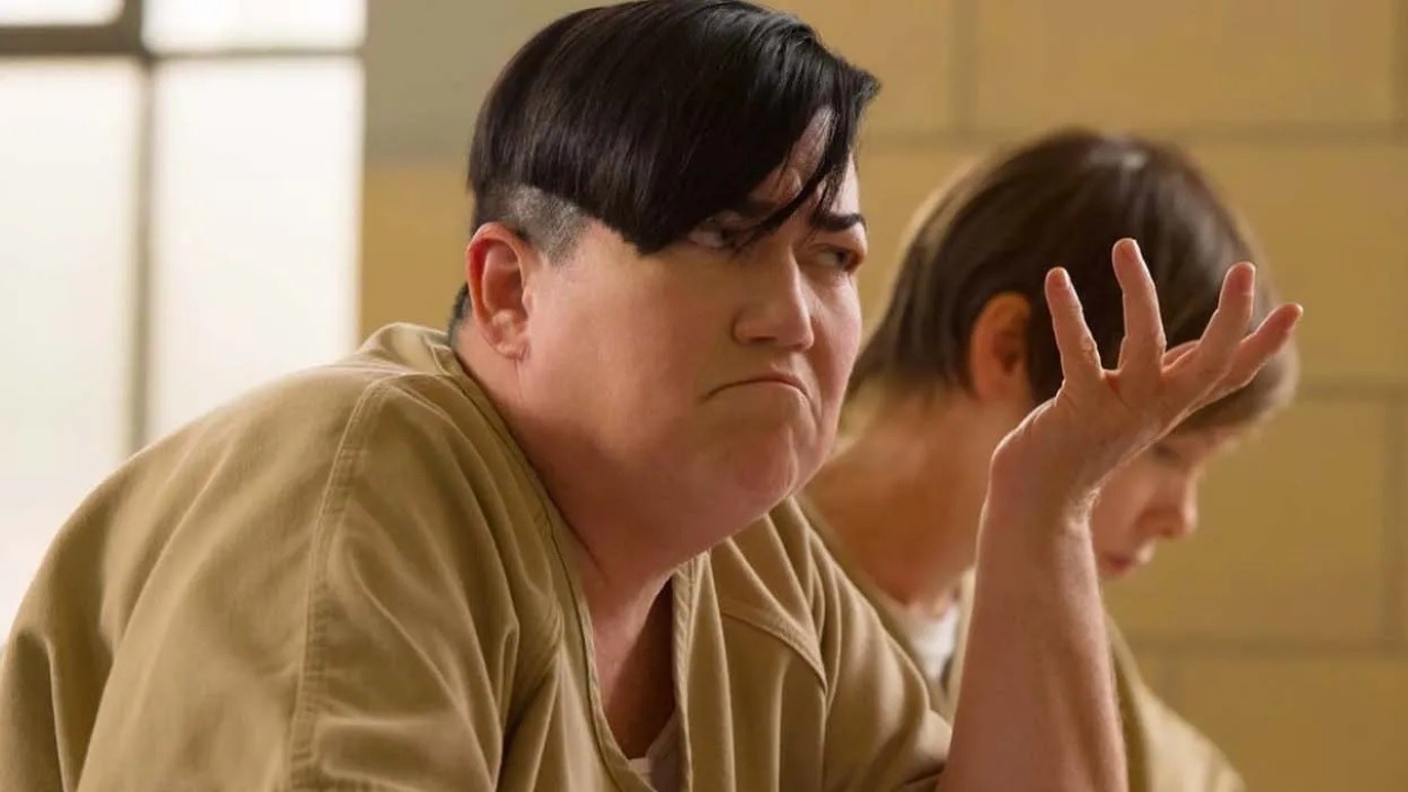 Big Boo (Lea DeLaria) em Orange Is The New Black (Reprodução / Netflix)