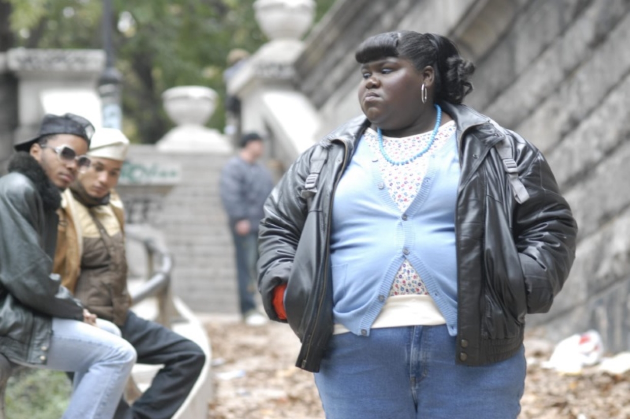 Gabourey Sidibe em Preciosa: Uma História de Esperança (Reprodução)