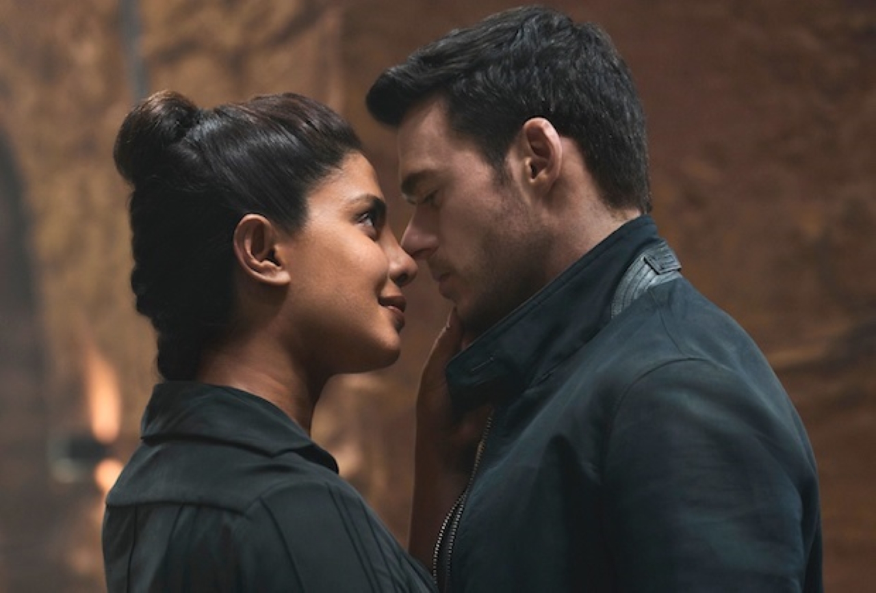 Richard Madden e Priyanka Chopra Jonas em Citadel (Reprodução / Prime Video)