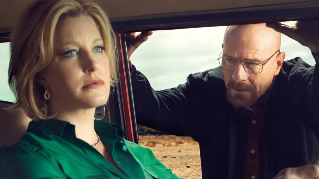 Skyler (Anna Gunn) e Walter (Bryan Cranston) em Breaking Bad (Reprodução)