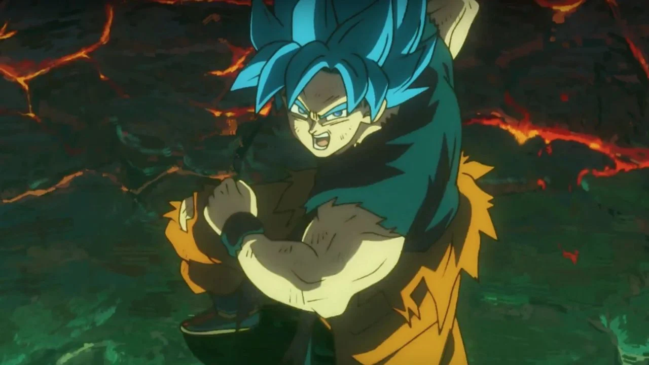 transformação goku super sayajin azul perfeito