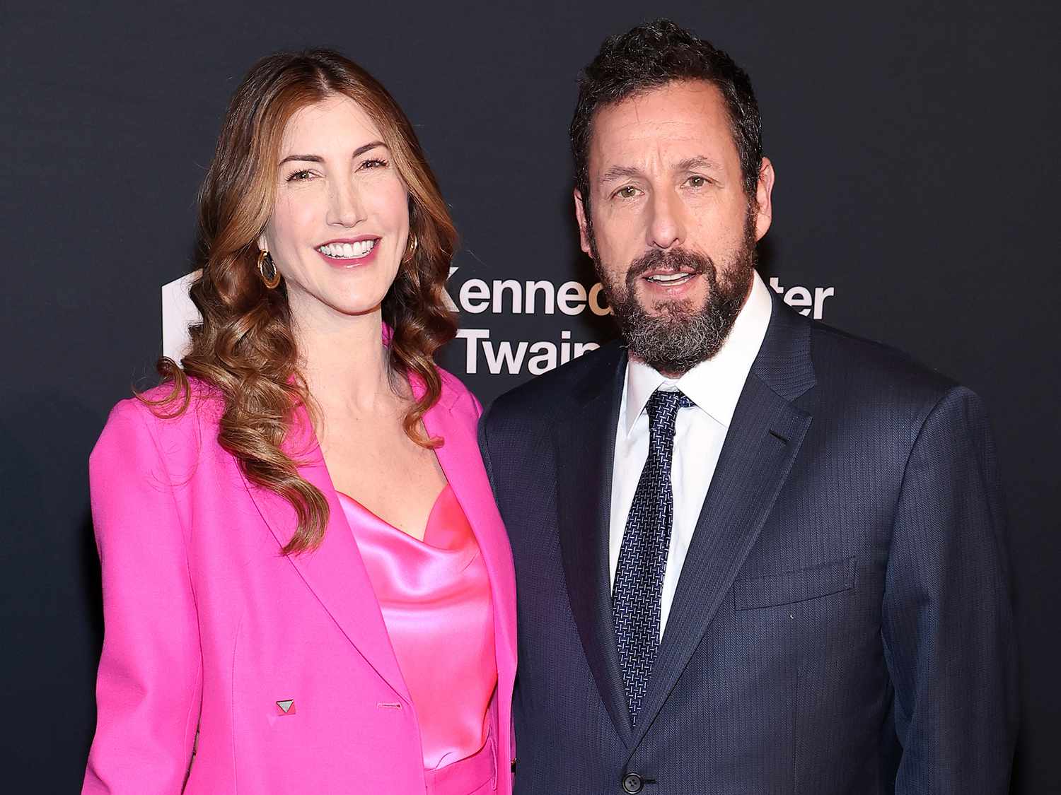 Jackie Sandler com seu marido, Adam Sandler