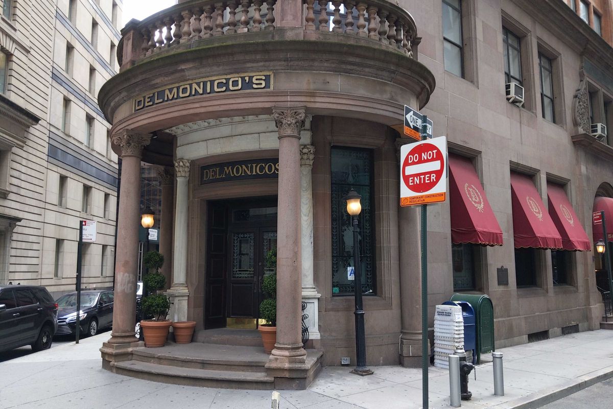 Delmonico's, situado na 56 Beaver Street