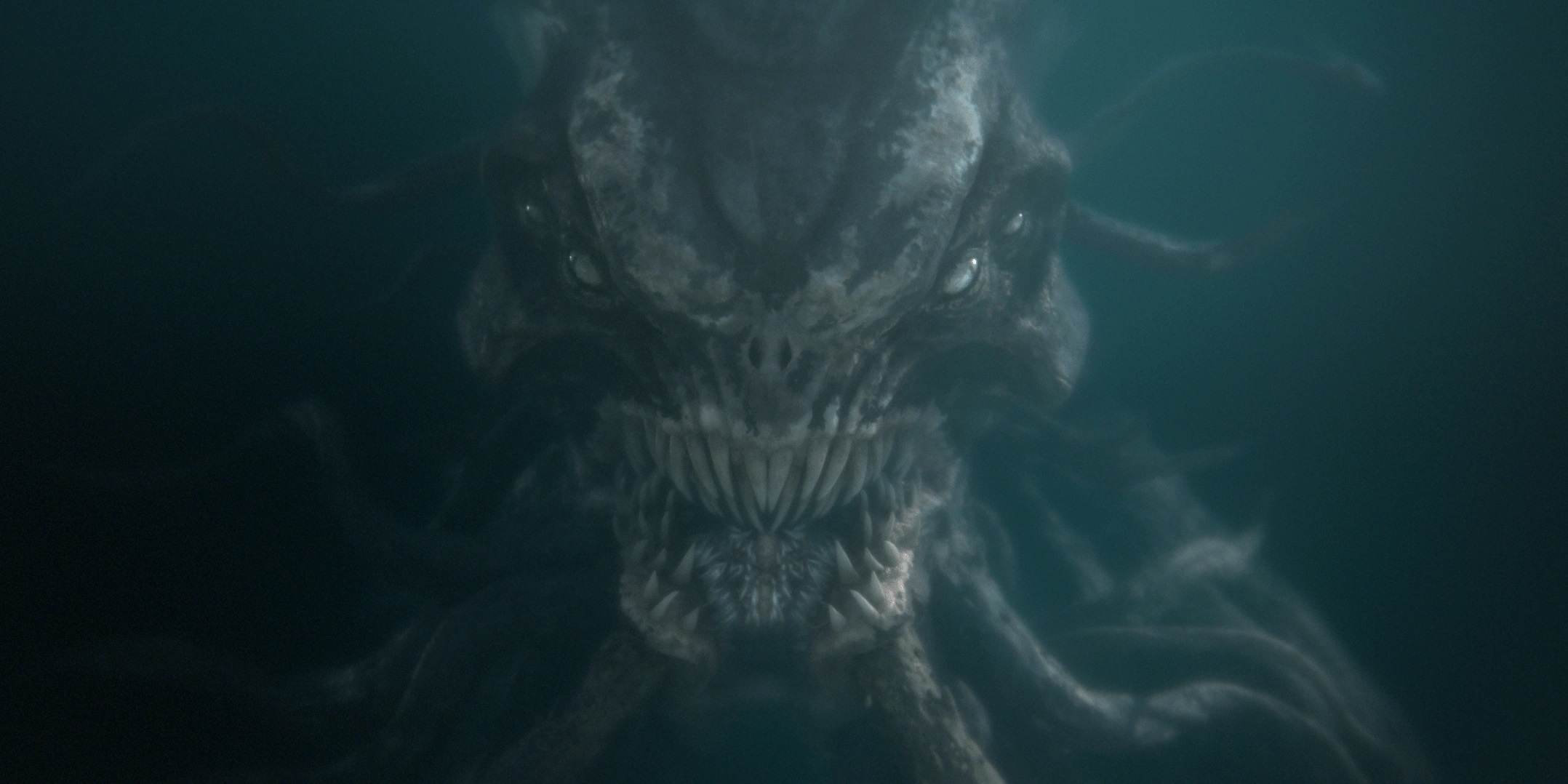 Underwater monstro é cthulhu