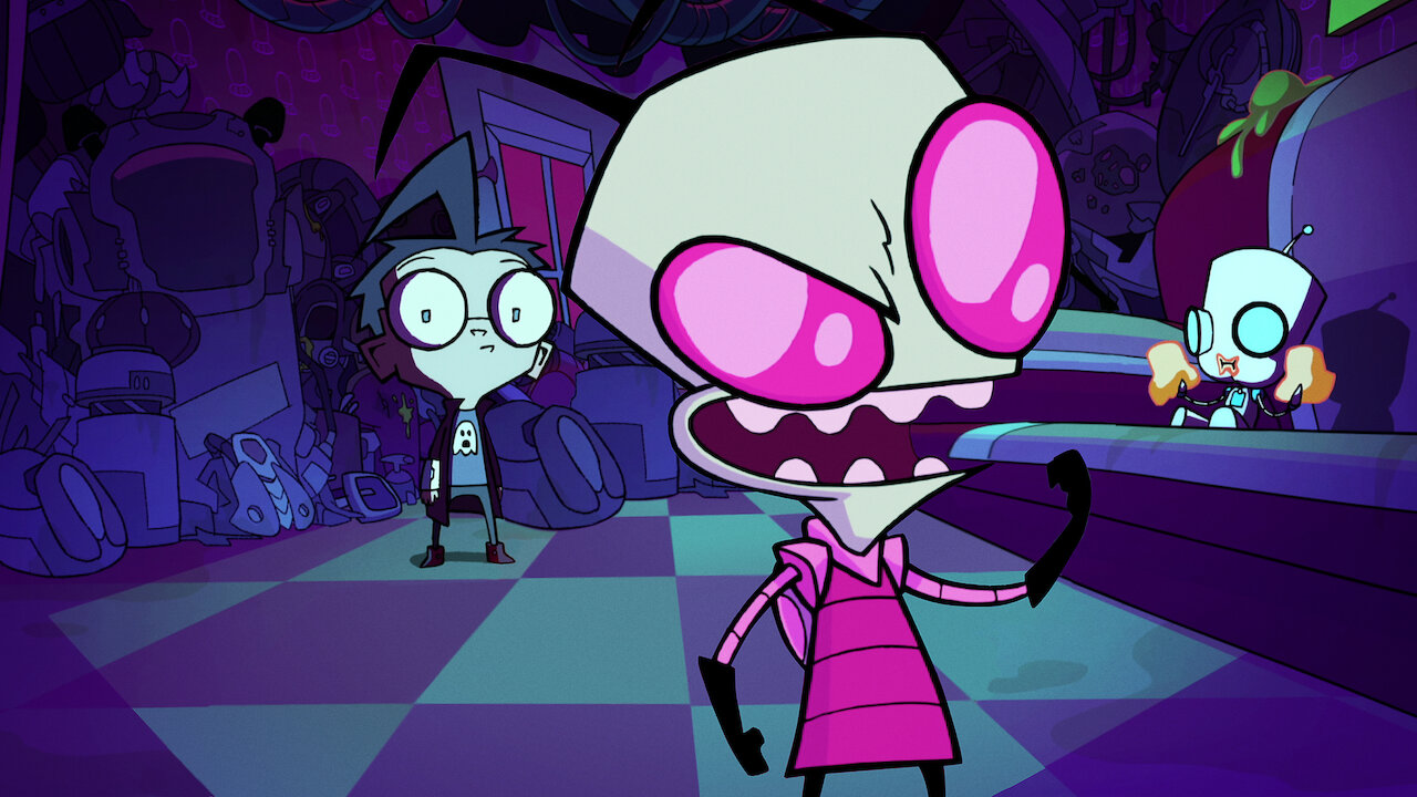 Invasor zim animação inspiração Hazbin Hotel