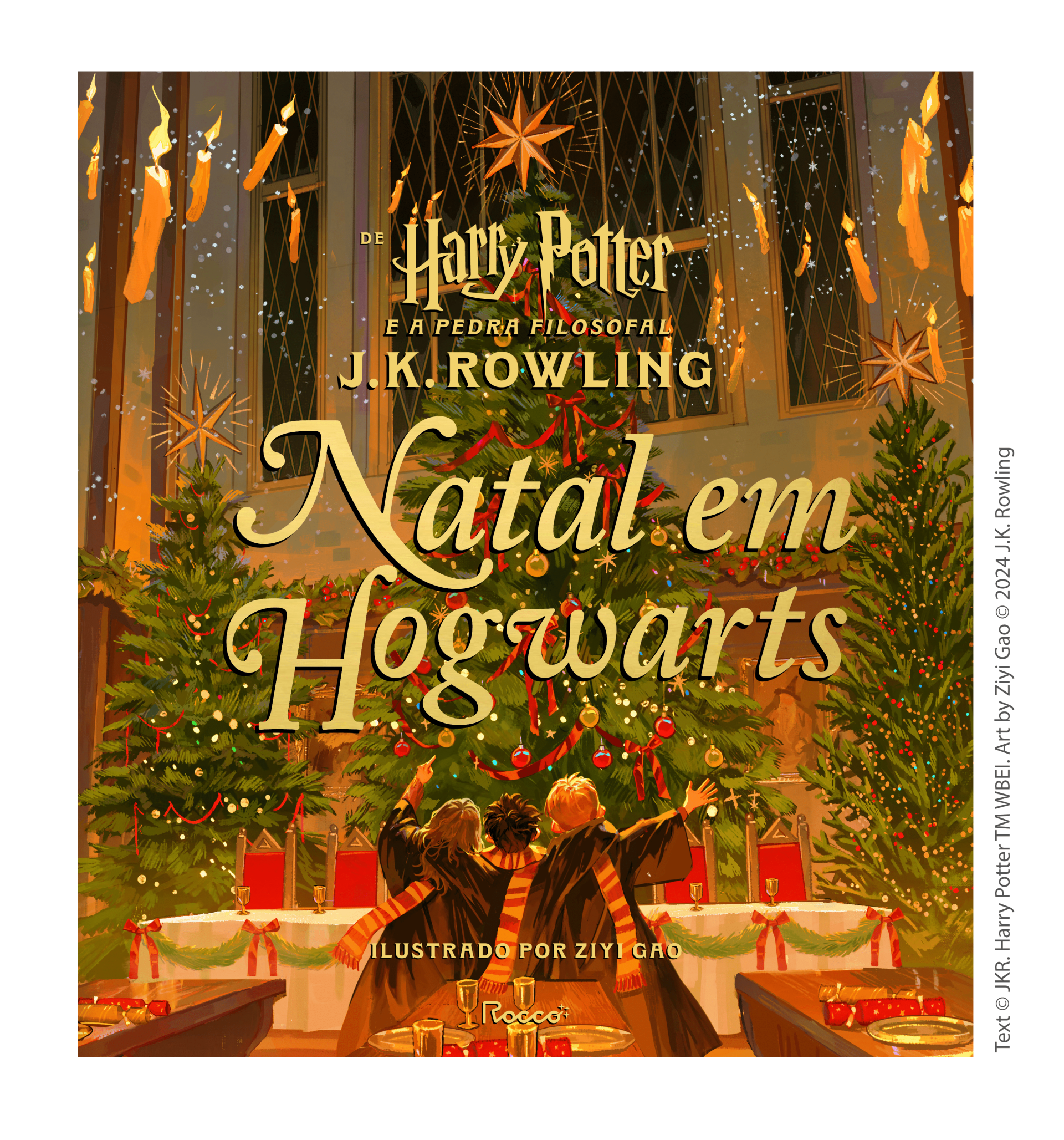 natal em hogwarts livro