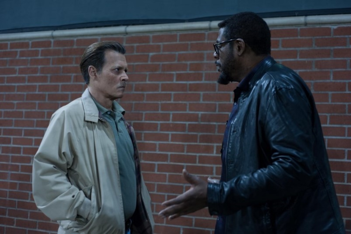 Johnny Depp e Forest Whitaker em City of Lies (Reprodução)