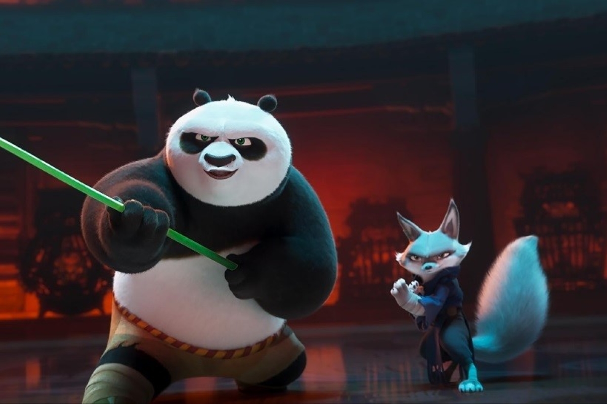 Po e Zhen em Kung Fu Panda 4 (Reprodução / DreamWorks)