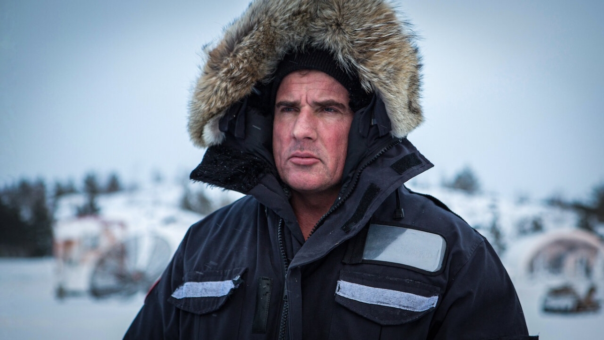 Dominic Purcell em Soldados do Gelo (Reprodução)