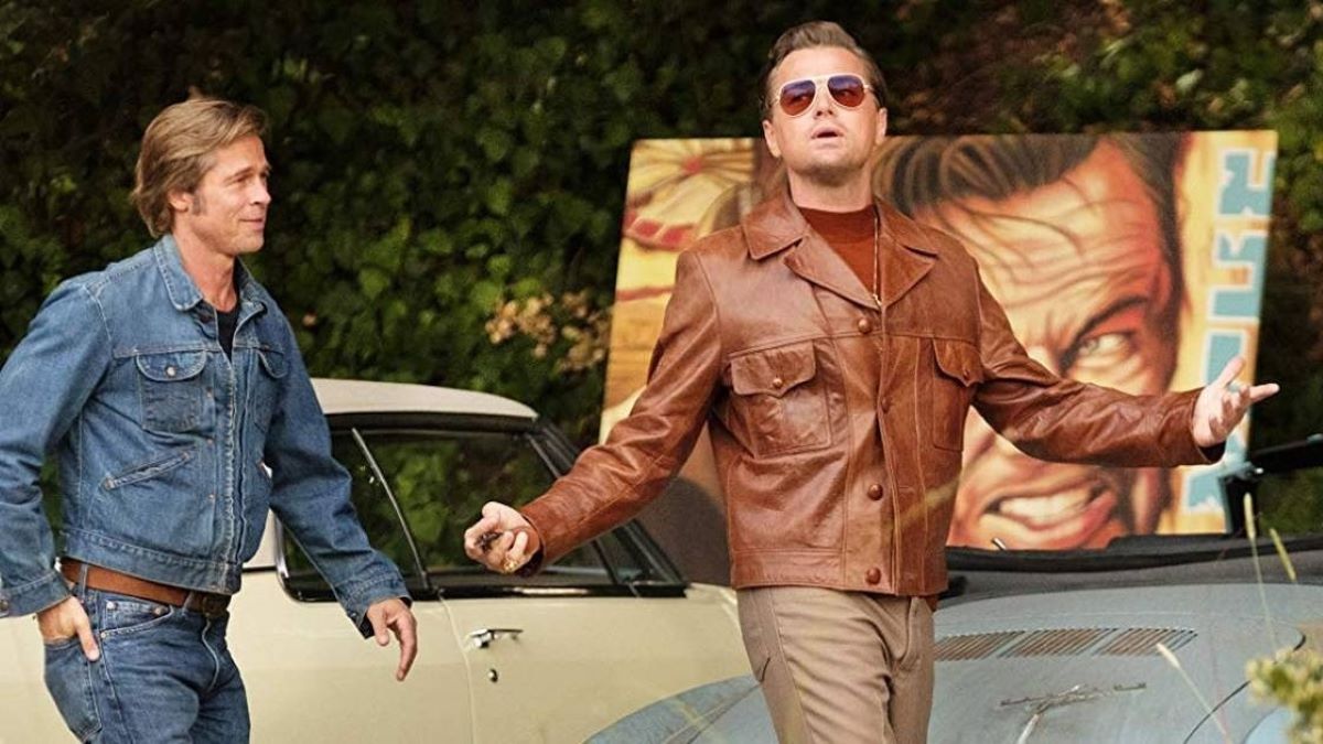 Leonardo DiCaprio e Brad Pit em Era Uma Vez Em... Hollywood (Reprodução)