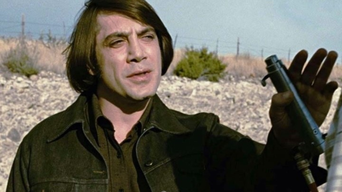 Javier Bardem como Anton Chigurh em Onde Os Fracos Não Tem Vez (Reprodução)