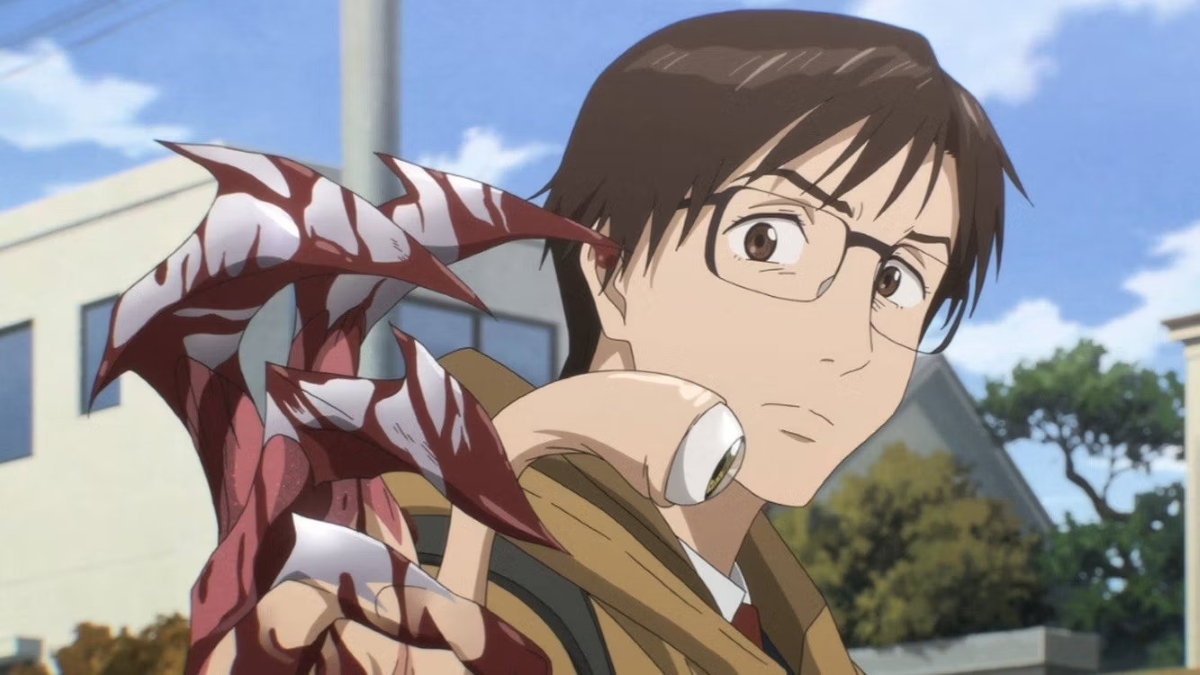 Migi e Shinichi em Parasyte: The Maxim (Reprodução)