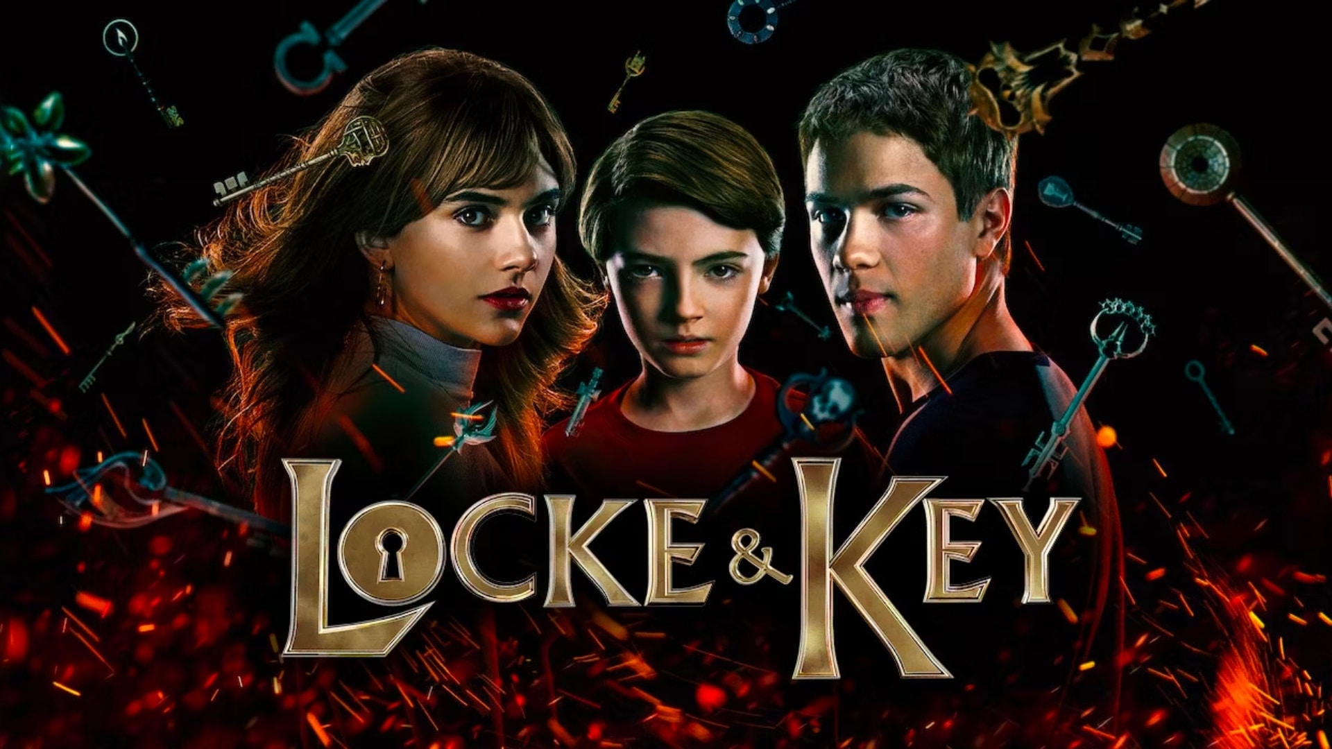 series sobrenaturais - Locke e Key - Netflix