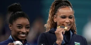 rebeca andrade e simone biles