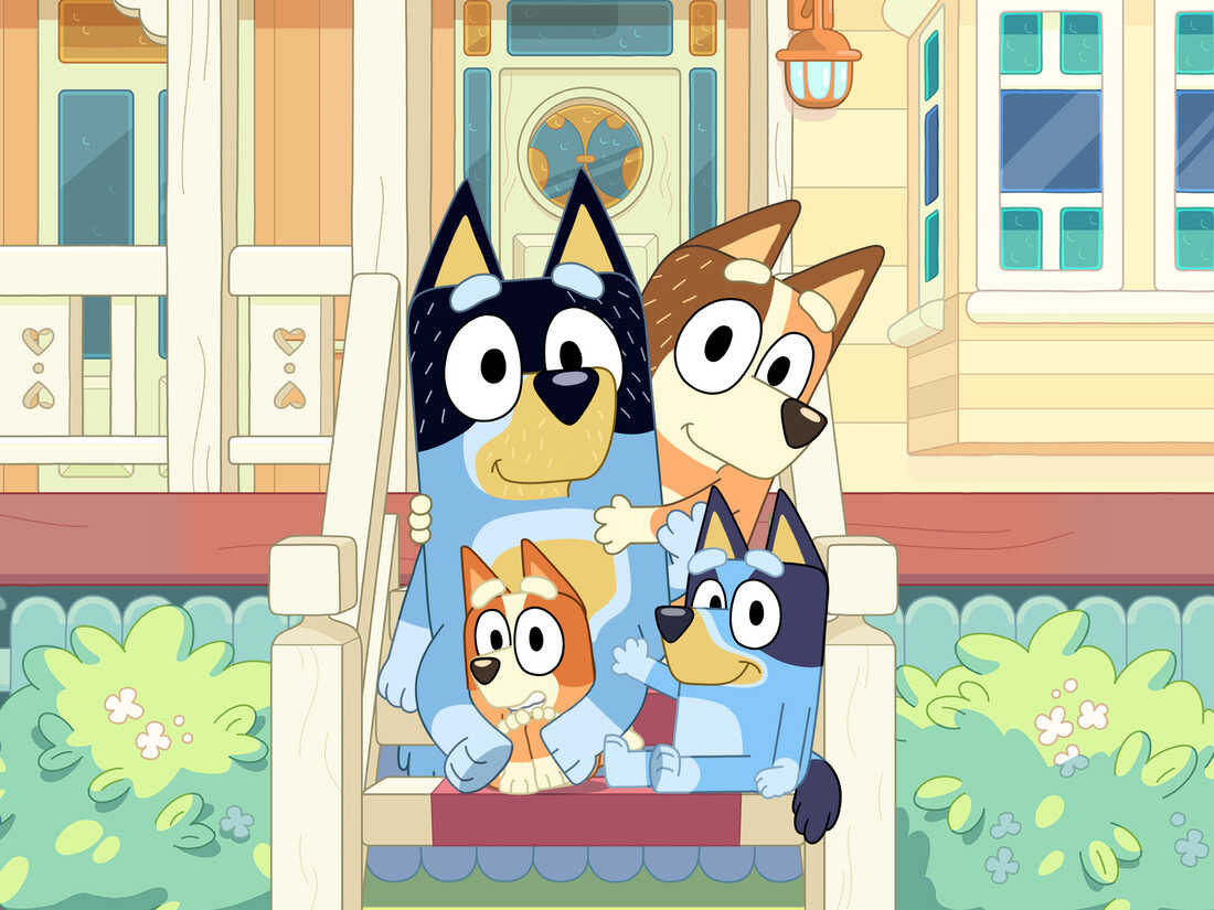 Bluey, Bingo e Família