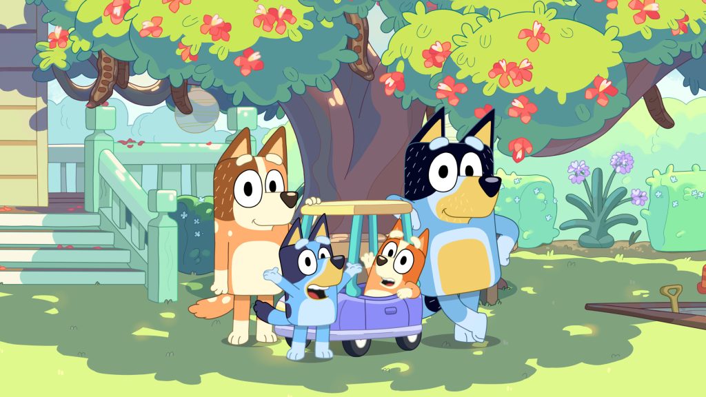 Bluey episódios curtos