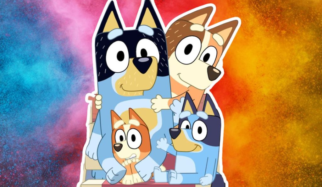 novos episódios curtos de Bluey