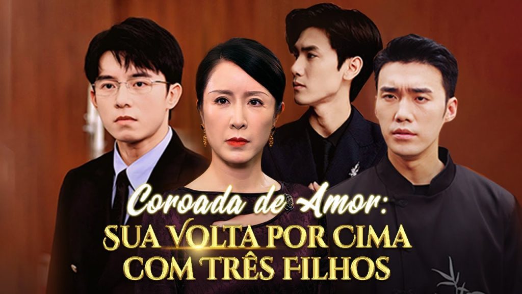 coroada de Amor Sua Volta por Cima com Três Filhos