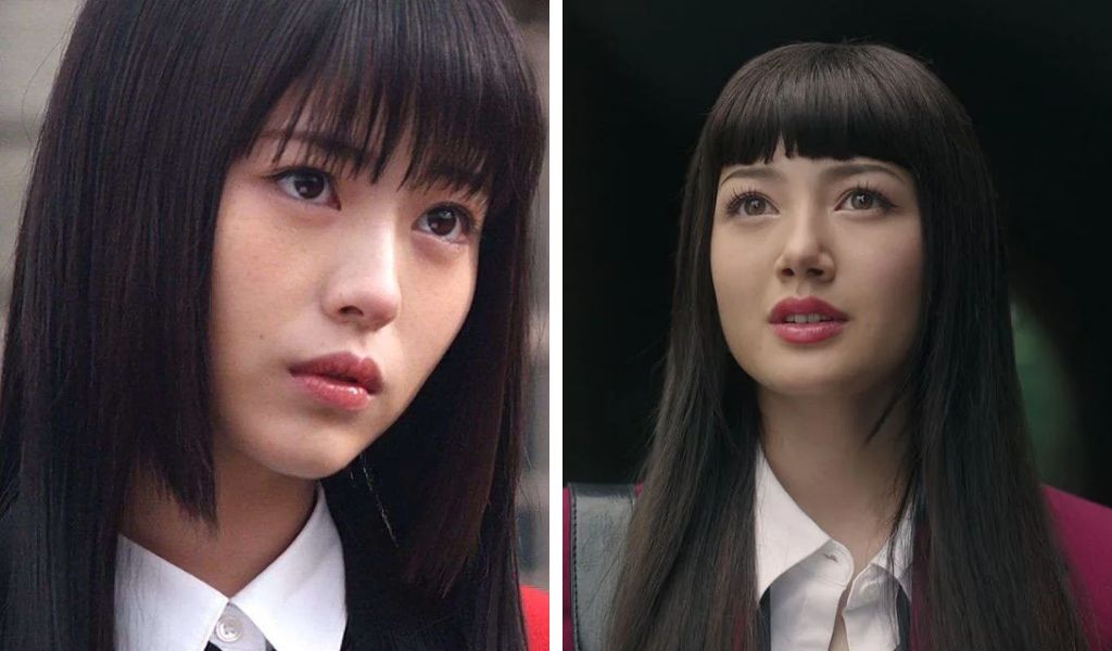 Kakegurui diferenças Netflix e japonesa