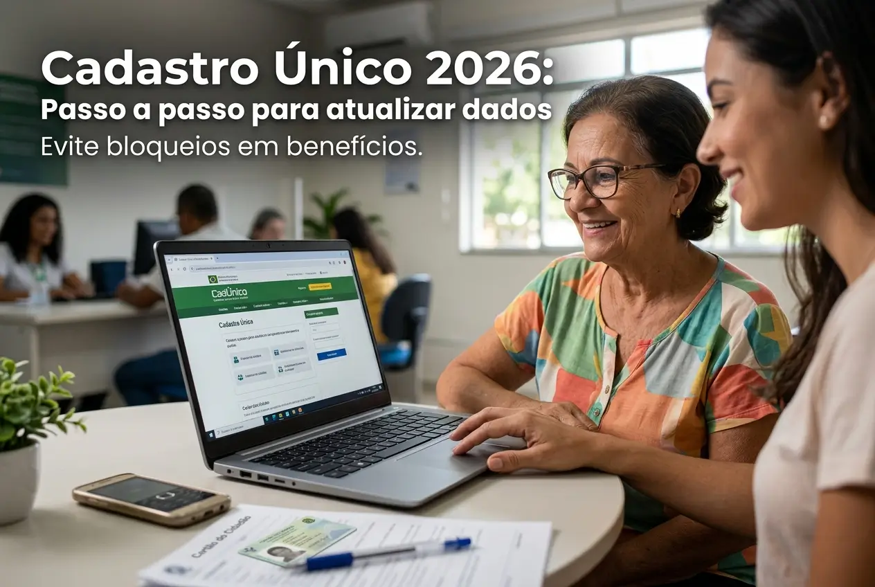 Cadastro Único 2026: passo a passo para atualizar seus dados e evitar bloqueios em benefícios