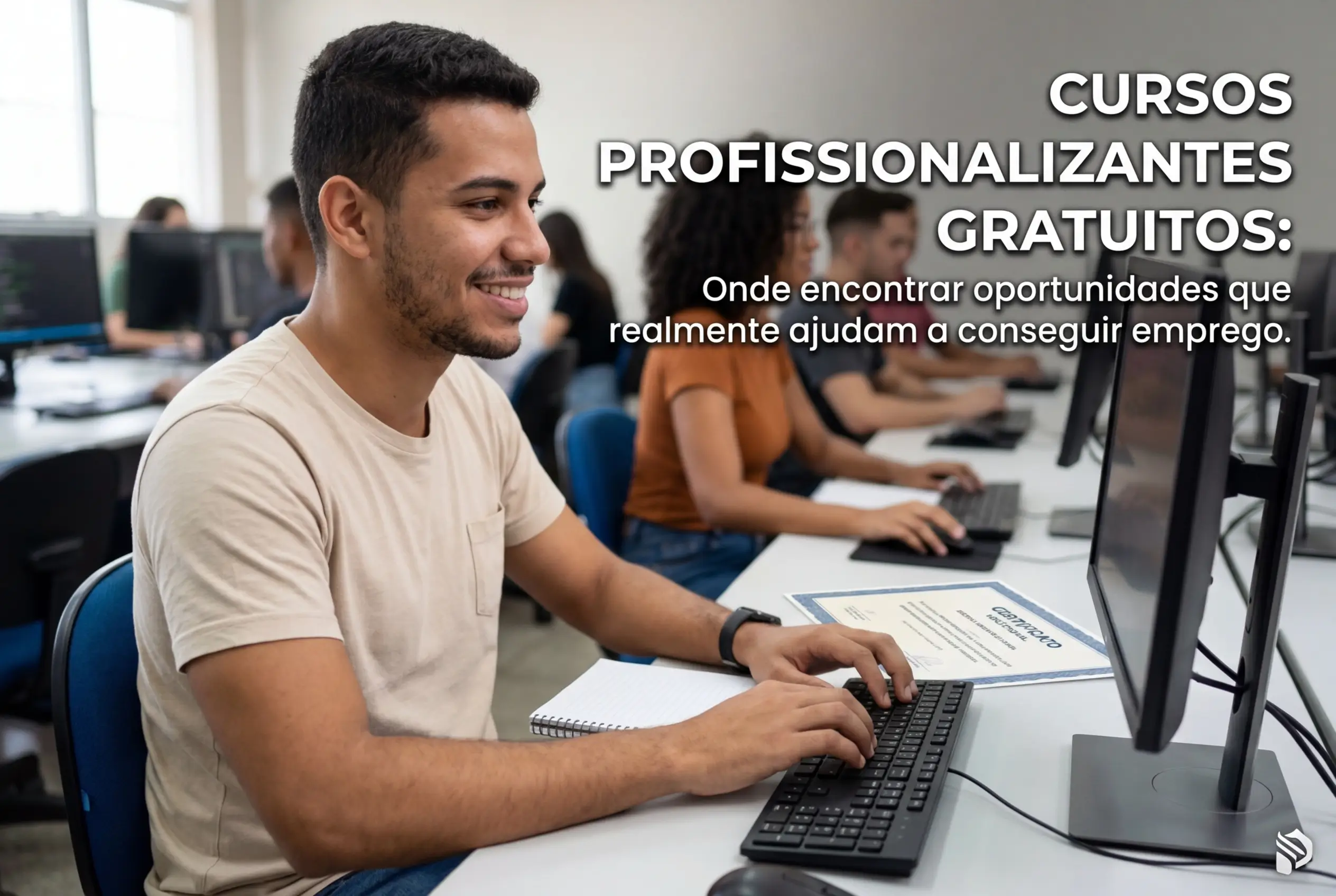 Cursos profissionalizantes gratuitos: onde encontrar oportunidades que realmente ajudam a conseguir emprego