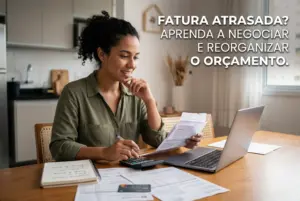 Fatura do cartão em atraso: como negociar, parcelar com menos juros e recuperar o controle do orçamento